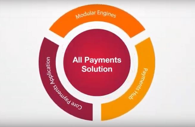 Colorful wheel from CGI All Payments focused on explainer video audience