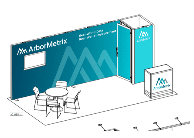 ArborMetrix - Trade show booth